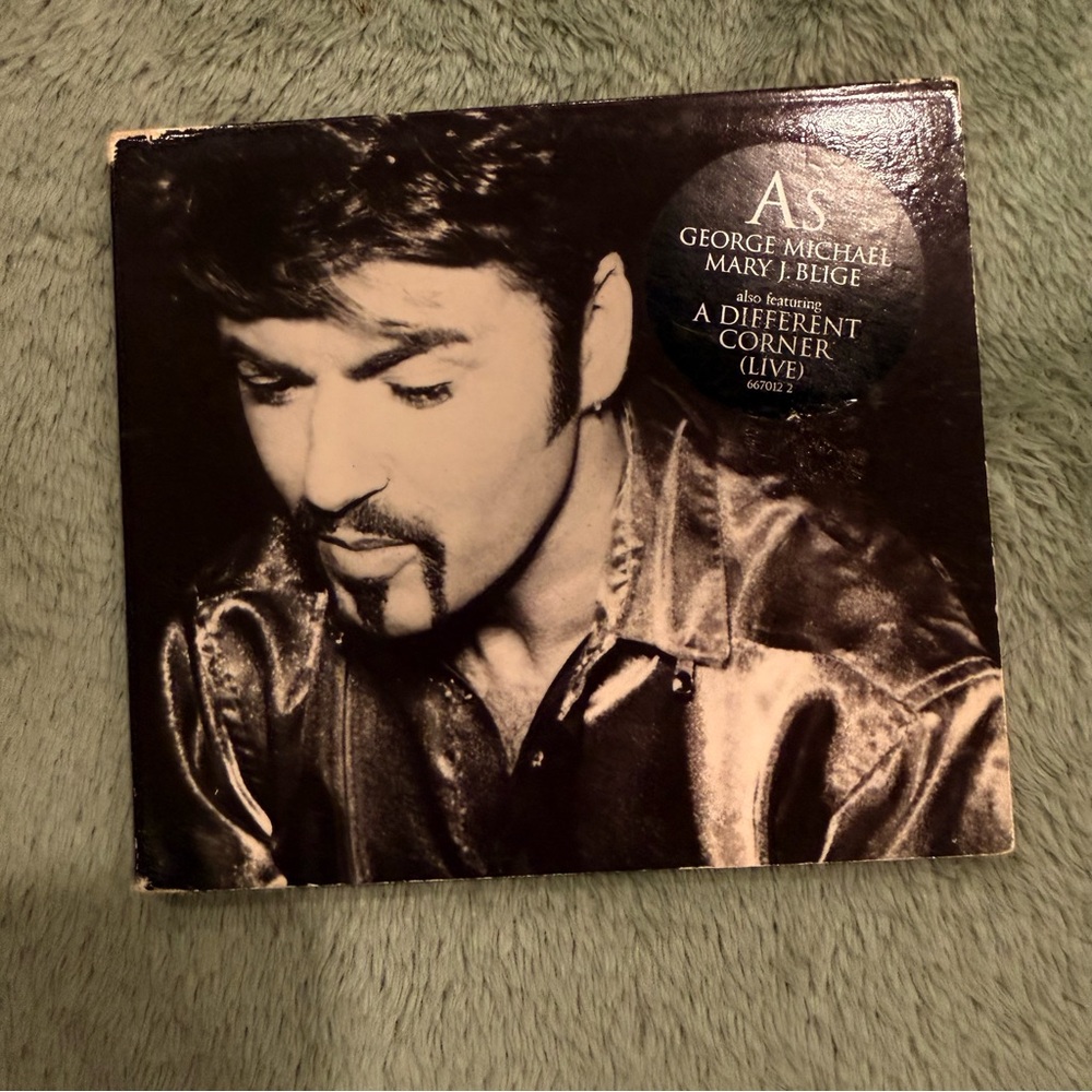 George Michael & Mary J. Blige”As” CD - Black Cover